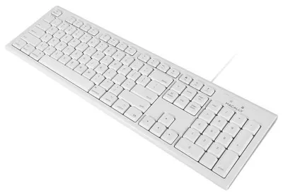 Produktbild von Macally QKEY, Volle Größe (100%), Kabelgebunden, USB, Weiß