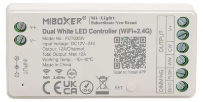 Produktbild von MiBoxer FUT035W Dualer weißer LED-Controller (WiFi + 2,4 G)