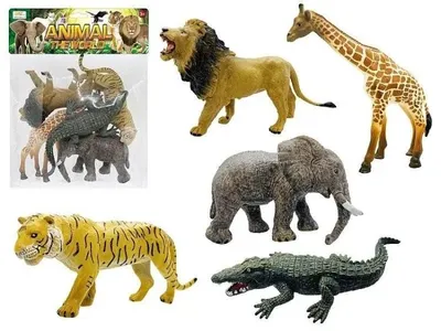 Imagen del producto de Animales salvajes, 5 unidades - ADAR