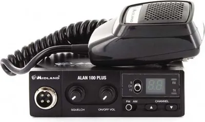 Produktbild von Midland Alan 100 Plus B Cb-funkstation Schwarz Schwarz One Size