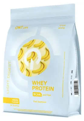 Image de QNT Light Digest Whey Protein - 500 g - Sachet Banane