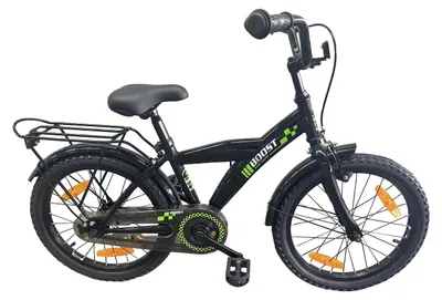 Produktbild von Bikefun Kinderfahrrad Boost 18 Zoll mit Bremsnabe - Schwarz