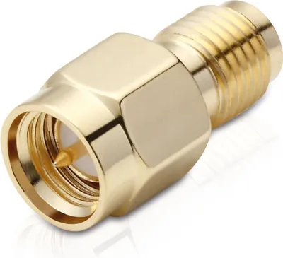 Produktbild von Adapter SMA-Anschluss (mit Pin) auf RP-SMA-Anschluss ( mit Pin)