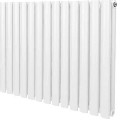 Obrázek produktu pro Oválný trubkový radiátor - 600 mm x 780 mm - bílý