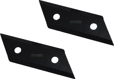Produktbild von 2 X 10,4 CM Messer für Einhell ECH 2500 F Silent Häcksler