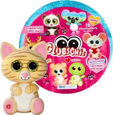 Produktbild von Blue Ocean Glubschis Sammelfiguren Herz Serie 2 - Glubschi Glitzer - Figur Tabbrey