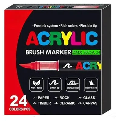 Productafbeelding van Set van Acrylverf Stiften voor Creatieve Projecten