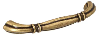 Produktbild von Griff für Möbel aus Zinklegierung, Lochabstand 96 mm, im antiken Stil "Florence"