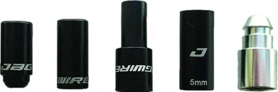 Zdjęcie produktu dla Zestaw nakładek na hamulce Jagwire Mountain Elite Link (12 sztuk) – czarny