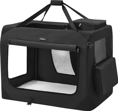 Produktbild von Feandrea Hundebox faltbar, Transportbox Hund, XXL, Hundetasche, Oxford-Gewebe