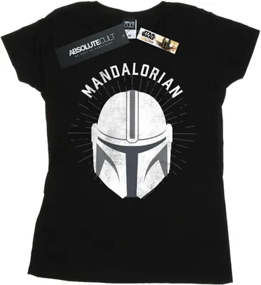 Produktbild von Star Wars - "The Mandalorian" T-Shirt für Damen BI43091 (S) (Schwarz)