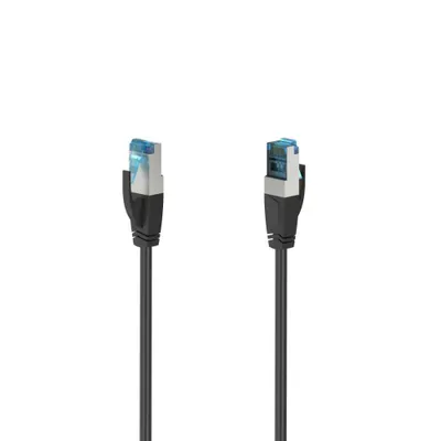 Produktbild von HAMA Kabelnetzwerk CAT6a S/FTP 15,0 m Schwarz