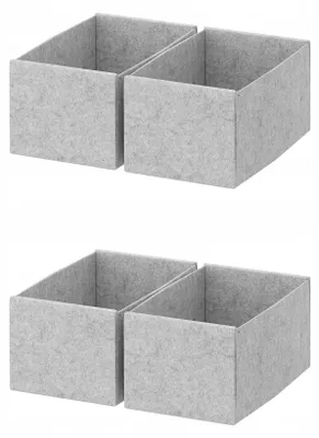 Produktbild von IKEA KOMPLEMENT Aufbewahrungsbox Jasnograz 2er-Set 15x27x12 cm