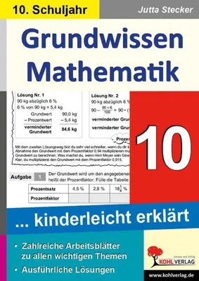 Obrázok produktu pre Grundwissen Mathematik / Klasse 10