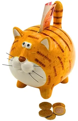 Produktbild von Spardose Katze, Katzenspardose, Kindersparbüchse Katze, Sparschwein Katze, Sparf