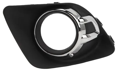 Image de Enjoliveur chromé pour phares antibrouillard : enjoliveur de remplacement élégant pour phares antibrouillard des modèles Mitsubishi Outlander Sport, ASX et RVR de 2010 à 2012 (côté gauche)