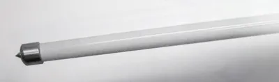 Produktbild von Pinn-Stange Klemmstange Vitrage Weiß Ø 7 mm, L 30-35 cm