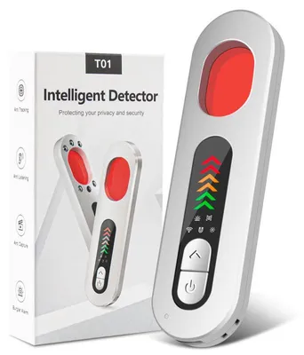 Produktbild von Tragbarer Signal-Scanner T01 mit Display, 1MHz–6.5GHz, Detektor für drahtlose Signale & Ortung, 5 Stufen, Akku, kompakt