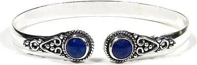 Produktbild von Armband mit Lapislazuli – Packung mit 2 Stück – ±6,5 cm