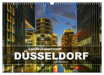 Produktbild von Landeshauptstadt Düsseldorf (Wandkalender 2027 DIN A3 quer), CALVENDO Monatskalender