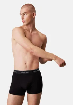 Obrázok produktu pre Calvin Klein 3-pack Icon Stretch Boxers Black - veľkosť M