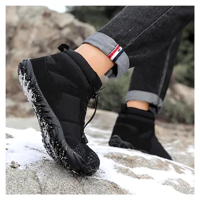 Produktbild von Wasserdichte Barfußschuhe für Herren und Damen - Nicht-Schlupf-Stiefel für Wanderungen und Outdoor-Aktivitäten