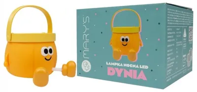 Obrázok produktu pre Lampka nocna LED Dynia dekoracyjna do pokoju dziecięcego