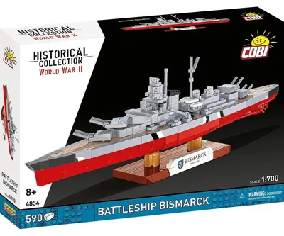 Obrázek produktu pro Cobi WWII - BATTLESHIP BISMARCK - Maßstab 1:7