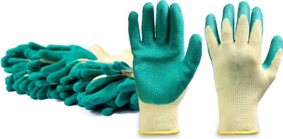 Produktbild von com-four® 10 Paar hochwertige Gartenhandschuhe, Arbeitshandschuhe, Schutzhandschuhe, Größe 8/M