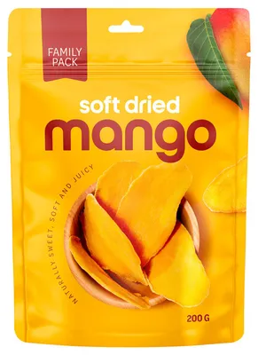 Produktbild von Nordthy Soft Dried Mango 200g, KI-generiertes Bild