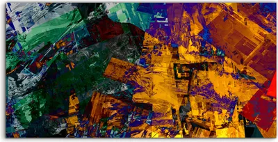 Produktbild von Coloray Acrylbild 140x70  Wandbild Acrylbilder Foto Bild Abstrakte Landschaft