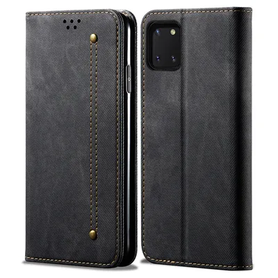 Obrázek produktu pro Galaxy Note10 Lite Pouzdro, Kožené Peněženkové Pouzdro s Magnetickým Uzavíráním a Pouzdro s Funkcí Stojánku pro Samsung Galaxy Note10 Lite Samsung Galaxy Note10 Lite černé