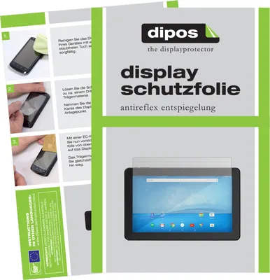 Produktbild von 2x Schutzfolie für Format 18.5 Zoll Wide 410 x 231 mm matt Displayschutzfolie Folie Display Schutz dipos