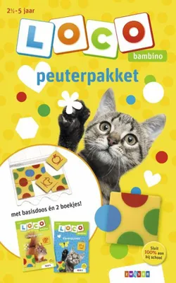Immagine prodotto di Loco Bambino Lernspiel für Kinder ab 2 Jahren: Farben, Formen & Zählen 1-6 mit Selbstkontrolle