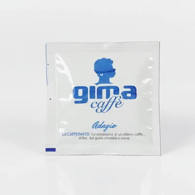 Produktbild von GIMA caffè ADAGIO decaffeinato ESE Pads
