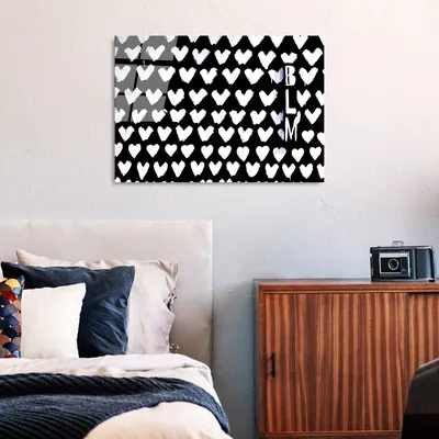 Obrázok produktu pre Wallity, UV-479 45 x 65, Dekoratívny obraz z tvrdeného skla, 100 % tvrdené sklo, Viacfarebné, 45 x 65 cm