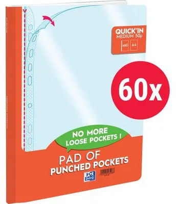 Zdjęcie produktu dla Oxford - Showtas Oxford Quick w A4 11 -Gaats | 60 sztuk