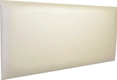 Produktbild von Polsterpaneel Wandkissen Wandpolster Bettkopfteil Wandpaneel Schlafzimmer | 60 x 30 cm | Creme