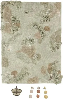 Produktbild von Lorena Canals Mushroom Forest Teppich