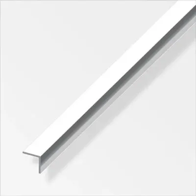 Produktbild von alfer Winkel 1 m, 15 x 15 mm Aluminium eloxiert poliert Chromoptik