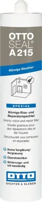 A product shot of a sealant tube with text and graphics.