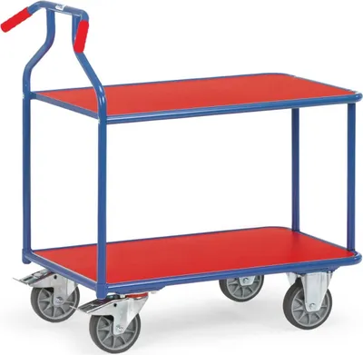 Productafbeelding van fetra 3601, Ocel, Transportwagen, Blauw, Rood, 400 kg, 4 wielen, 16 cm