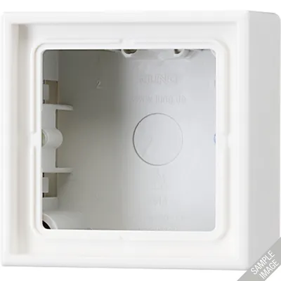 Produktbild von JUNG LS 581 A SW - 81 mm - 81 mm - 47 mm