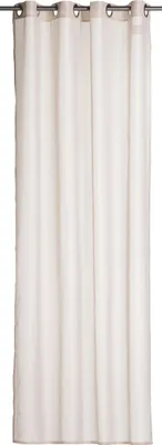 Produktbild von Gözze Fertigvorhang COSTA RICA, Ösenschal aus 100% Polyester, creme, 140x245 cm