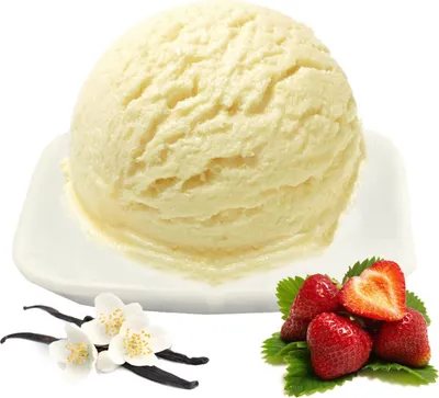 Obrázek produktu pro Vanilková jahodová zmrzlina v prášku bez cukru a laktózy 333 g
