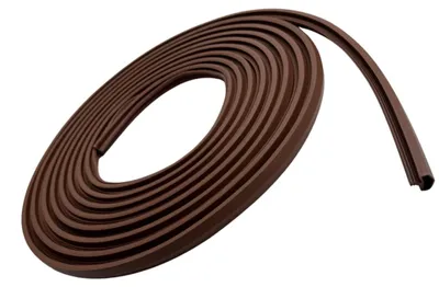 Türdichtung 5 m, 12 mm Falzbreite, 2,8 mm Nutbreite, Höhe 6 mm
