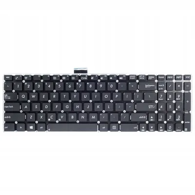 Obrázek produktu pro Klávesnice Tradebit pro notebooky Asus A555, F553, F555, K555, K56, P553, R515, R554, R556, X551, X553, X554, X555, A555L, A555LD (US QWERTY)