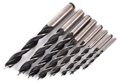 Zdjęcie produktu dla Zestaw wierteł do drewna 8szt 3mm - 10mm 01115