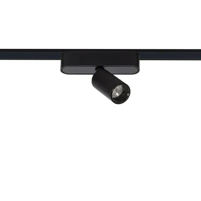 Produktbild von LED-Strahler für Magnetschiene 25mm SuperSlim 5W 48V Schwarz  4000K Neutralweiß
