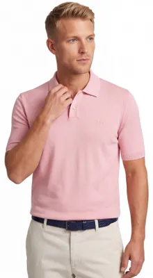 Produktbild von Hugo Boss Orange Asac P Polo rosa mit Kragen